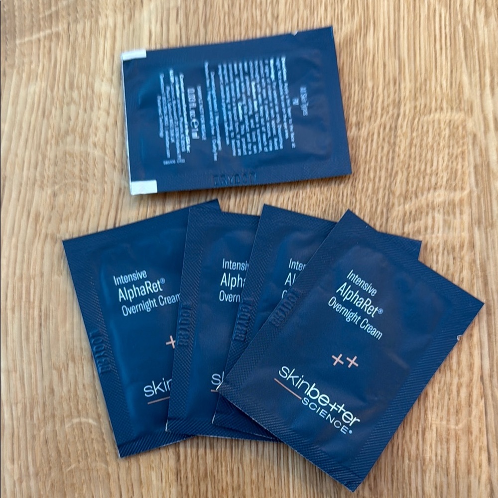 Skin better science Intensive alpharet overnight cream packets 1ml x 5